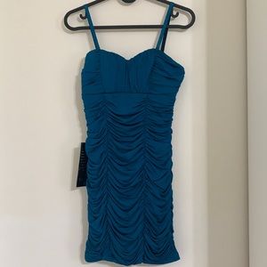 NWT-Bebe shirred stretchy dress-XS